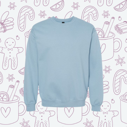 Crewneck : Logo BRODERIE Blanche