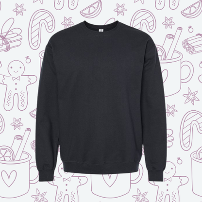 Crewneck : Logo BRODERIE Blanche