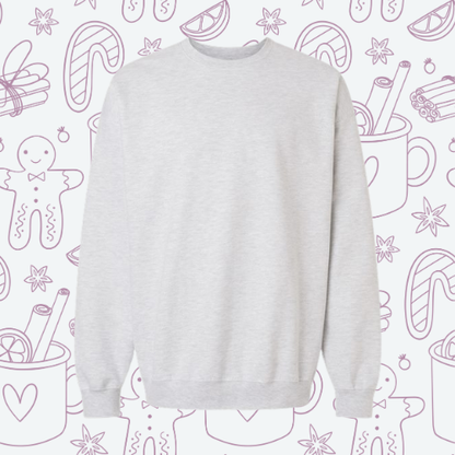 Crewneck : Logo BRODERIE Noire