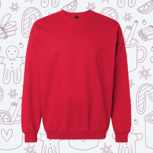Crewneck : Logo BRODERIE Blanche