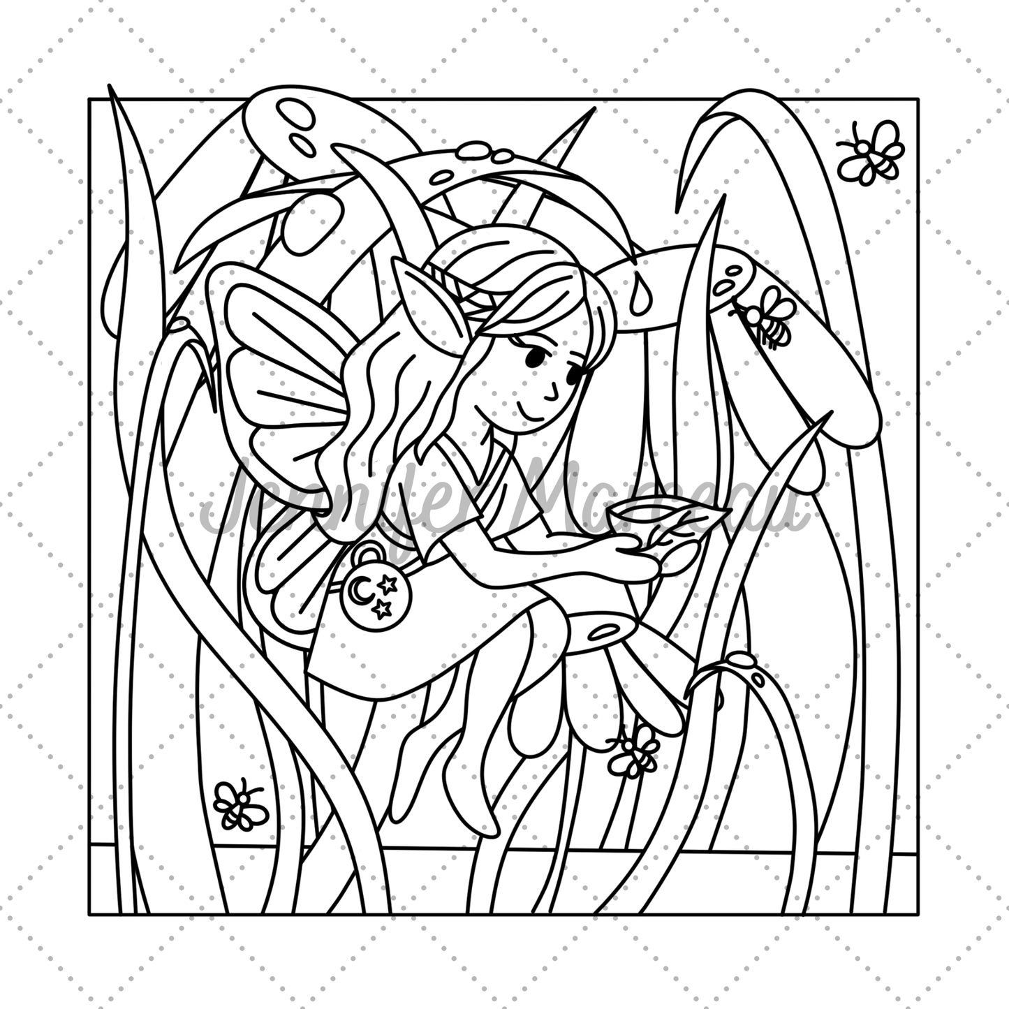 Picasaoule citronnée - version numérique