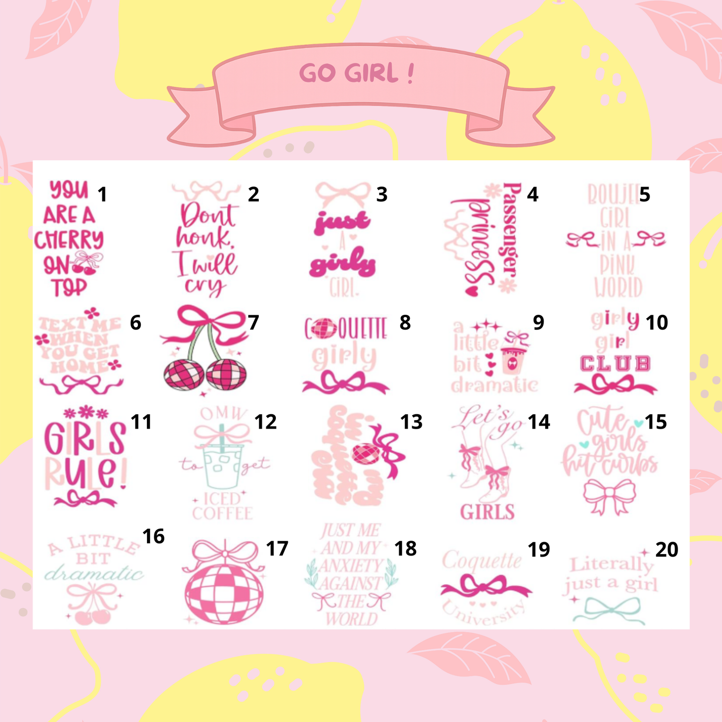 Porte-clés girly