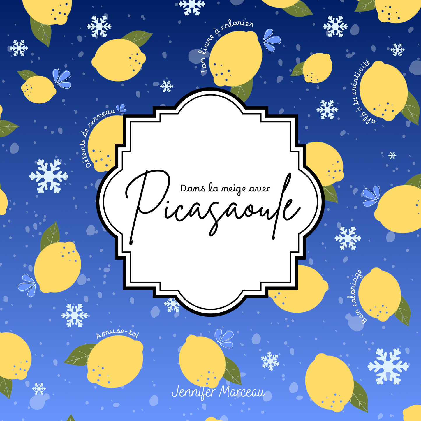 Dans la neige avec Picasaoule - Version numérique