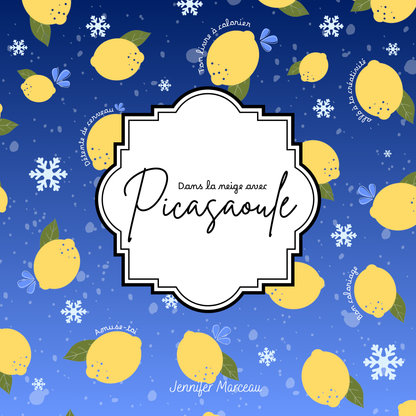 Dans la neige avec Picasaoule - Version numérique