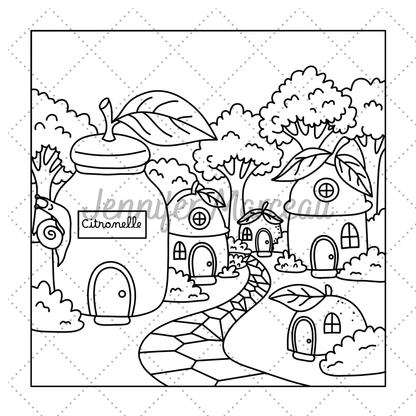 Picasaoule citronnée - version numérique