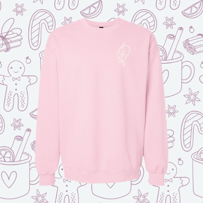 Crewneck : Logo BRODERIE Blanche